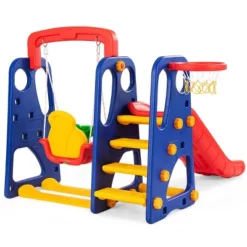 Costway 3 In 1 Junior Children Climber Slide Swing Seat Basketball Hoop Playset 16 Costway 3 In 1 Junior Children Climber Slide Swing Seat Basketball Hoop Playset -LITTLE TIKES Shop GUEST 90b93533 16f4 43ba b227 a1e5d9e4d26a
