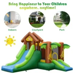 Costway Inflatable Jungle Bounce House Kids Dual Slide Jumping Castle Bouncer 17 Costway Inflatable Jungle Bounce House Kids Dual Slide Jumping Castle Bouncer -LITTLE TIKES Shop GUEST 90bf829a 4a6c 4a53 98f7 cf024669931d