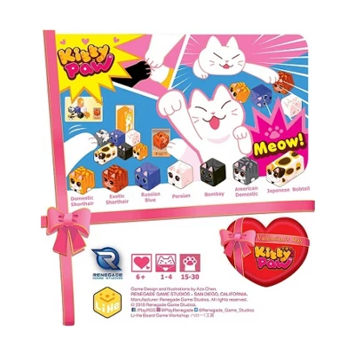 Renegade Game Studios Kitty Paw - Valentine's Day Board Game 2 Renegade Game Studios Kitty Paw - Valentine's Day Board Game - Image 2