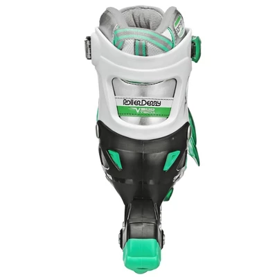 Roller Derby Kids' V-Tech 500 Adjustable Inline Skates - Mint/Green/White (6-9) 3 Roller Derby Kids' V-Tech 500 Adjustable Inline Skates - Mint/Green/White (6-9) - Image 3
