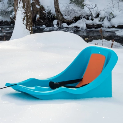 Flybar Gizmo Riders Baby Rider Sled - Mint Orange 1 Flybar Gizmo Riders Baby Rider Sled - Mint Orange