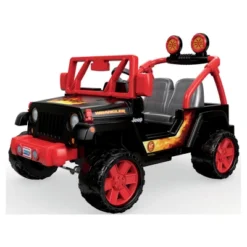 Power Wheels 12V Tough Talking Jeep Powered Ride-On - Black/Red -LITTLE TIKES Shop GUEST 918e3bb4 fede 4331 a6dc faf542acf1fe
