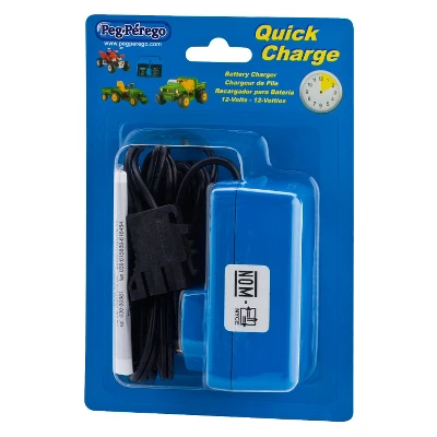 Peg Perego 12 Volt Quick Charger - Blue 1 Peg Perego 12 Volt Quick Charger - Blue