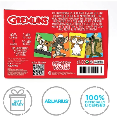 Aquarius Puzzles Gremlins Memory Master Card Game 2 Aquarius Puzzles Gremlins Memory Master Card Game - Image 2