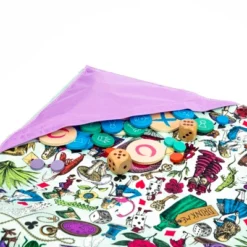 Professor Puzzle USA, Inc. Alice In Wonderland Party Games Mat | 5 Games