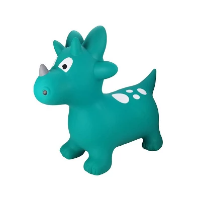 BounceZiez Inflatable Bouncy Ride-On Hopper With Pump - Dino 1 BounceZiez Inflatable Bouncy Ride-On Hopper With Pump - Dino