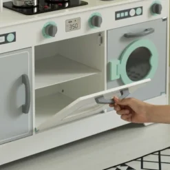 Gardenised Wooden Play Kitchen Toy, Light On Microwave, Cabinet, Washer, Sound Electronic Stove, Microwave And Sink Ages 3+ 13 Gardenised Wooden Play Kitchen Toy, Light On Microwave, Cabinet, Washer, Sound Electronic Stove, Microwave And Sink Ages 3+ -LITTLE TIKES Shop GUEST 96685c66 5fa8 4a7b 80cf c15b757c53a4