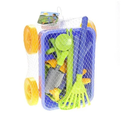 Insten Garden Wagon Playset With Rake, Hoe, Spade, Shovel, Pots & Other Tools, Gardening Toys For Kids 5 Insten Garden Wagon Playset With Rake, Hoe, Spade, Shovel, Pots & Other Tools, Gardening Toys For Kids - Image 5