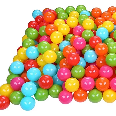 BalanceFrom Fitness 2.3 In 400 Crush Proof Play Pit Balls With Reusable Mesh Storage Bag For Playpens, Bounce Houses, And Kiddie Pools, Multicolor 3 BalanceFrom Fitness 2.3 In 400 Crush Proof Play Pit Balls With Reusable Mesh Storage Bag For Playpens, Bounce Houses, And Kiddie Pools, Multicolor - Image 3