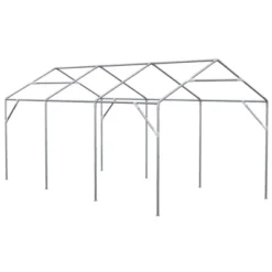 Outsunny 10ft X 20ft Party Tent & Carport, Portable Garage Outdoor Canopy Tent With Removable Sidewalls And Windows -LITTLE TIKES Shop GUEST 992ee904 5e8f 4b0c b218 34e66c4e6f5c