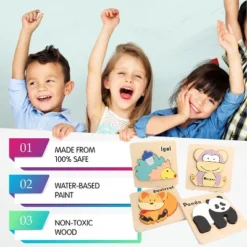 Leo & Friends Wooden Zoo Animal Puzzle Kit For Boys And Girls 10 Leo & Friends Wooden Zoo Animal Puzzle Kit For Boys And Girls -LITTLE TIKES Shop GUEST 9949d7ce 3e07 4764 95b1 106f12507486