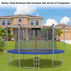 Costway 16FT Trampoline Replacement Safety Enclosure Net Weather-Resistant 11 Costway 16FT Trampoline Replacement Safety Enclosure Net Weather-Resistant -LITTLE TIKES Shop GUEST 99ab6ed3 fd45 48af 8dec f491897f6135