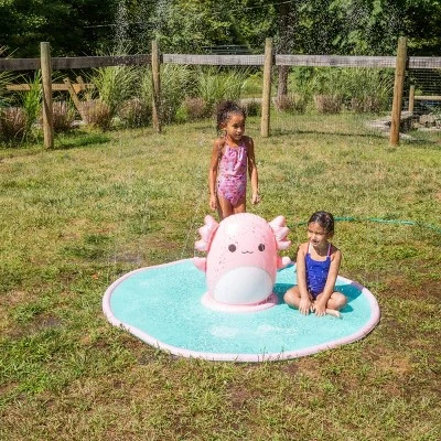 BigMouth Inc. Squishmallows Sprinkler Splash Pad - Archie The Axolot 2 BigMouth Inc. Squishmallows Sprinkler Splash Pad - Archie The Axolot - Image 2