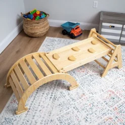 Avenlur Maple Baby Pikler - Wood Small Triangle Climbing Set With Ladder Slide And Rocker -LITTLE TIKES Shop GUEST 9a6d6d6b 120b 419e ab7c 54ee8a096c53