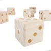 Hey! Play! Giant Wooden Yard Dice Outdoor Lawn Game