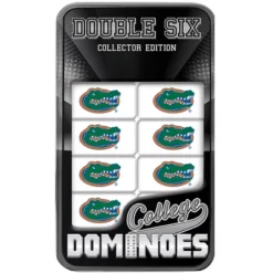 MasterPieces Officially Licensed NCAA Florida Gators 28 Piece Dominoes Game For Adults
