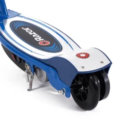 Razor E100 Kids Ride On 24V Motorized Powered Electric Kick Scooter Toy, Speeds Up To 10 MPH With Brakes, And Pneumatic Tires For Kids Ages 8+, Blue -LITTLE TIKES Shop GUEST 9cd39214 10c9 4d68 a941 ac8add8b1b45