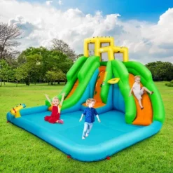 Inflatable Water Park Bounce House Two-Slide Bouncer W/Climbing Wall&480W Blower 11 Inflatable Water Park Bounce House Two-Slide Bouncer W/Climbing Wall&480W Blower -LITTLE TIKES Shop GUEST 9d8e3d5e 3743 49f2 bf44 2695494e5937