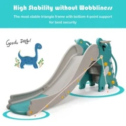 Costway 4 In 1 Kids Climber Slide Play Set W/Basketball Hoop & Toss Toy Indoor & Outdoor -LITTLE TIKES Shop GUEST 9dae2861 3544 4f6d 98e9 3c4568a0d39f