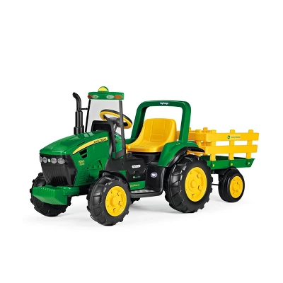Peg Perego John Deere 12V Heavy Duty Tractor Powered Ride-On 2 Peg Perego John Deere 12V Heavy Duty Tractor Powered Ride-On - Image 2