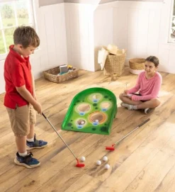HearthSong Arcade Golf Putting Game For Kids With Two Golf Clubs And Six Golf Balls -LITTLE TIKES Shop GUEST 9e3462ec 6b00 4284 923a 9febb05659d3