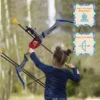 CloverCat 2 Pack Kids Bow And Arrow Set - Kids Archery Shooting Set With Target, Quiver And Suction Cup Arrows
