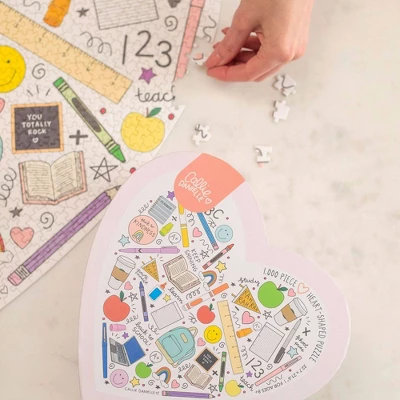 Callie Danielle Love For Teaching Jigsaw Puzzle - 1000pc 4 Callie Danielle Love For Teaching Jigsaw Puzzle - 1000pc - Image 4
