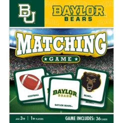 MasterPieces Officially Licensed NCAA Baylor Bears Matching Game For Kids And Families