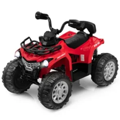 Costway 12V Kids Ride On ATV Electric 4-Wheeler Quad 2 Speeds With Mp3 & Headlights -LITTLE TIKES Shop GUEST a086632a 7674 4ff5 bca5 1bef66d85e57