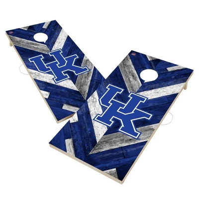 NCAA Kentucky Wildcats 2'x4' Solid Wood Cornhole Board 1 NCAA Kentucky Wildcats 2'x4' Solid Wood Cornhole Board