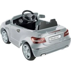 Kid Motorz 6V Mercedes Benz E550 One Seater Powered Ride-On - Silver
