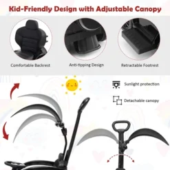 Costway 3 In 1 Ride On Push Car Mercedes Benz G350 Stroller Sliding Car W/ Canopy 18 Costway 3 In 1 Ride On Push Car Mercedes Benz G350 Stroller Sliding Car W/ Canopy -LITTLE TIKES Shop GUEST a277cabd 0c6c 4d84 af41 f684e3b024fd