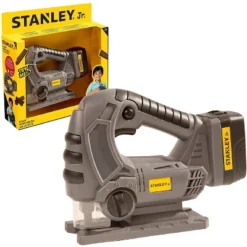 Red Tool Box Stanley Jr. Battery Operated Toy Jigsaw