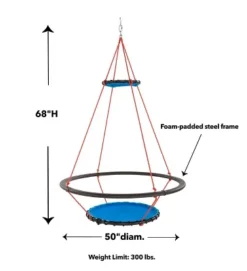HearthSong - Large Vortex Spinning Ring Swing And Sky Dome Arched Stand Set For Kids Active Outdoor Play 13 HearthSong - Large Vortex Spinning Ring Swing And Sky Dome Arched Stand Set For Kids Active Outdoor Play -LITTLE TIKES Shop GUEST a354e49e f320 42db afa5 ef905727e3fc