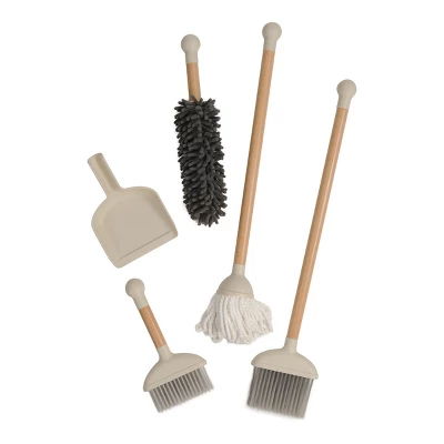 Kaplan Early Learning Modern Pretend Play Cleaning Set With Stand 2 Kaplan Early Learning Modern Pretend Play Cleaning Set With Stand - Image 2