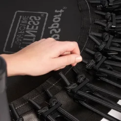 JumpSport 220 In Home Cardio Fitness Rebounder Mini Trampoline With Premium Bungees And Workout DVD, Safe, Sturdy And Gentle On The Body, Black -LITTLE TIKES Shop GUEST a4aaf929 771f 4aef 8e5e e453ead08bb1