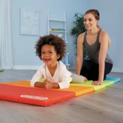 Little Tikes 6' Crawling And Tumbling Gym Activity Play Mat For Kids'