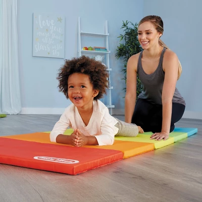 Little Tikes 6' Crawling And Tumbling Gym Activity Play Mat For Kids' 1 Little Tikes 6' Crawling And Tumbling Gym Activity Play Mat For Kids'