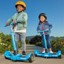 Little Tikes Lean To Turn Electric Scooter - Blue