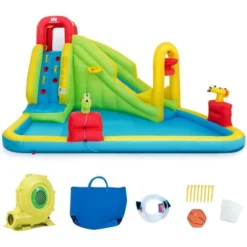 Costway Inflatable Water Slide Kids Bounce House W/480w Blower 12 Costway Inflatable Water Slide Kids Bounce House W/480w Blower -LITTLE TIKES Shop GUEST a56b183a 3a42 4865 af09 b30e33ff5942