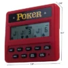 Trademark Poker Handheld Battery-Operated Electronic 5-in-1 Poker Game
