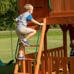 Backyard Discovery Skyfort II Swing Set -LITTLE TIKES Shop GUEST a5a9a489 8b15 4a03 856f a5008c5c0b26