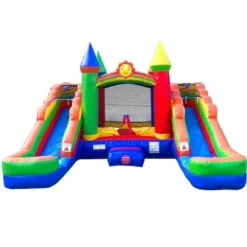 Pogo Bounce House Crossover Double Water Slide Bounce House Combo, No Blower -LITTLE TIKES Shop GUEST a5b7fcdb b540 4c54 bf2d 209d5b9a8b44