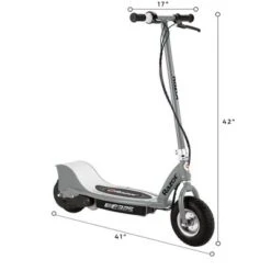 Razor E325 Durable Adult & Teen Ride-On 24V Motorized High-Torque Power Electric Scooter, Speeds Up To 15 MPH With Brakes And Pneumatic Tires, Silver -LITTLE TIKES Shop GUEST a5cd2b72 2ed2 49d5 8e52 34be7d9c4471
