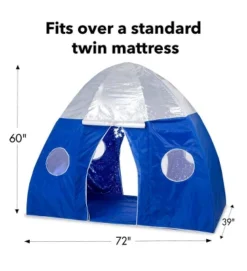 HearthSong Galactic Bed Tent With Starburst LED Light For Twin-Size Beds 9 HearthSong Galactic Bed Tent With Starburst LED Light For Twin-Size Beds -LITTLE TIKES Shop GUEST a5ef1b4f f60e 4830 b35a a14f7ac9dc6f