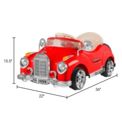Toy Time Kids' Ride-On Toy - 6V Battery-Operated Classic Coupe Car With Remote Control And AUX Input- Red -LITTLE TIKES Shop GUEST a63d5719 2533 4afb bc7e 0238ff8b3466