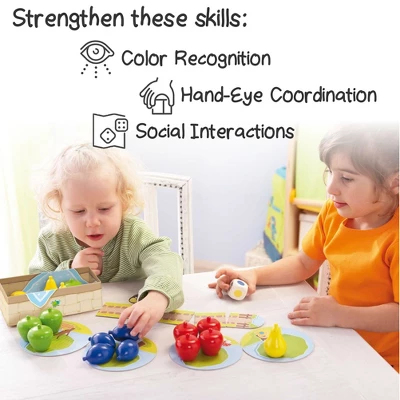 HABA My Very First Games - First Orchard Cooperative Board Game (Made In Germany) 7 HABA My Very First Games - First Orchard Cooperative Board Game (Made In Germany) - Image 7