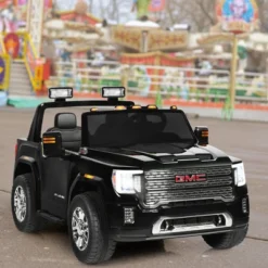 12V 2-Seater Licensed GMC Kids Ride On Truck RC Electric Car W/Storage Box White BlackBluePink Red -LITTLE TIKES Shop GUEST a7704225 c4b6 480b 937b 937aa0ba6ad6