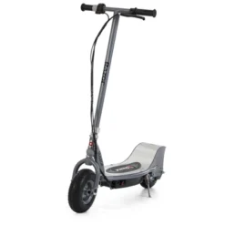 Razor E325 Durable Adult & Teen Ride-On 24V Motorized High-Torque Power Electric Scooter, Speeds Up To 15 MPH With Brakes And Pneumatic Tires, Silver