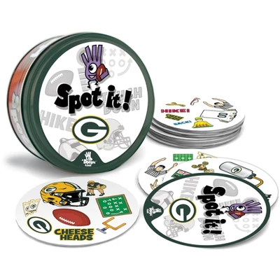 MasterPieces Officially Licensed NFL Green Bay Packers Spot It Game For Kids And Adults 2 MasterPieces Officially Licensed NFL Green Bay Packers Spot It Game For Kids And Adults - Image 2
